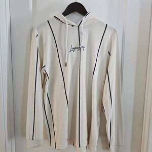 🔥🍍 Cactus Man Ricky Singh long sleeved, stripe pullover hoodie 🔥🍍